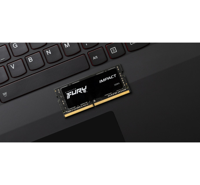 Оперативна пам'ять SO-DIMM 2x16GB/3200 DDR4 Kingston Fury Impact (KF432S20IBK2/32)