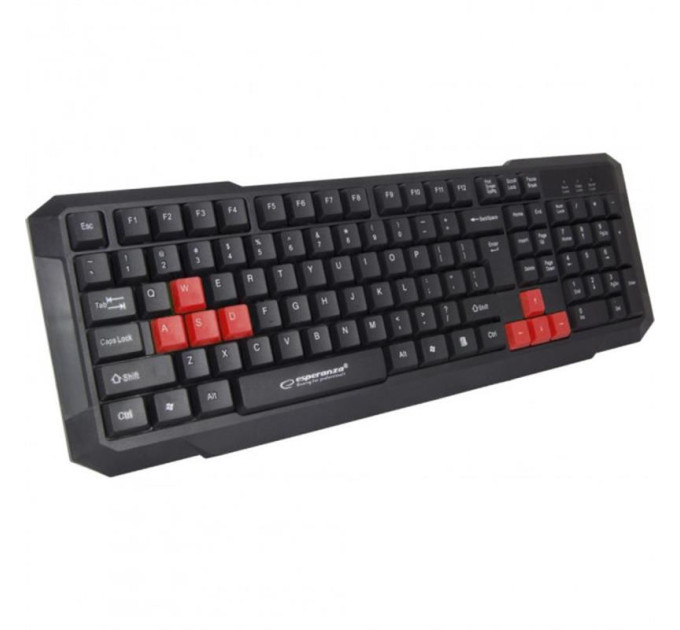 Клавіатура  Esperanza EGK102 (EGK102RUA) Red USB