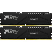 Оперативна пам’ять Kingston Fury Beast Black (2x16GB) (KF552C40BBK2-32) 32GB DDR5 PC5-51200 (5200 MHz)