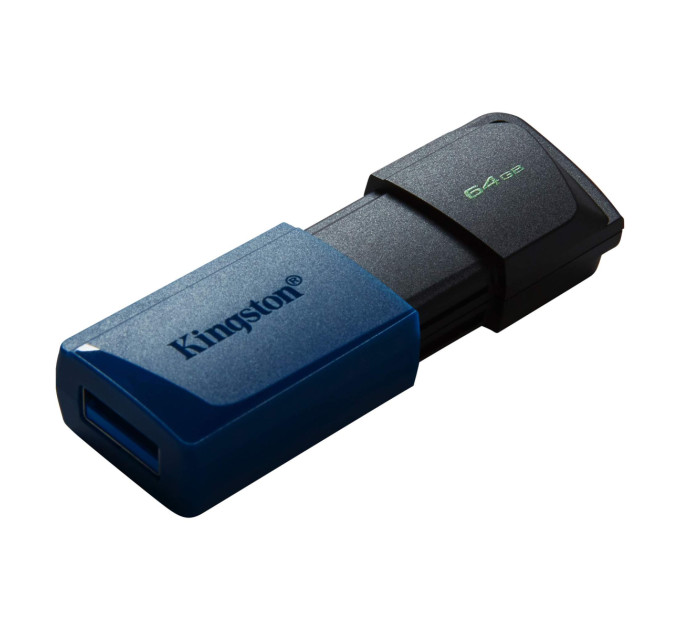 Флешка USB3.2 64GB Kingston DataTraveler Exodia M Black/Blue (DTXM/64GB)