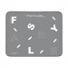 A4Tech Килимок для мишки A4Tech FP25 Silver