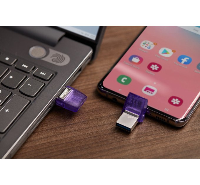 Флешка USB3.2 128GB Type-C Kingston DataTraveler microDuo 3C (DTDUO3CG3/128GB)