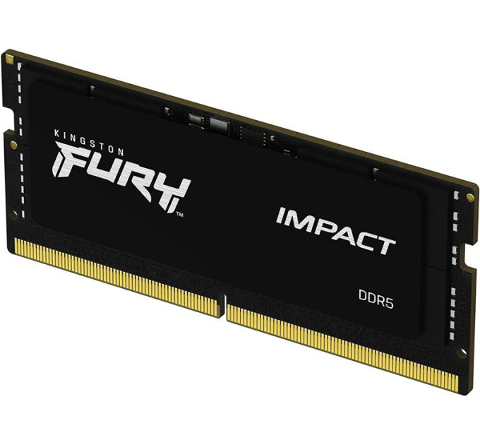 Пам'ять ноутбука  Kingston DDR5 4800 16GB SODIMM FURY Impact KF548S38IB-16