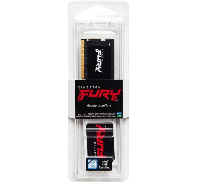 Пам'ять ноутбука  Kingston DDR5 4800 16GB SODIMM FURY Impact KF548S38IB-16