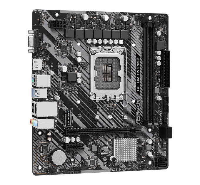 Материнська плата ASRock H610M-HVS/M.2 R2.0 Socket 1700