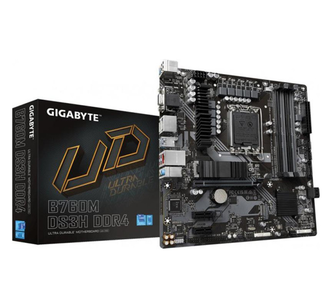 Материнська плата  Gigabyte B760M DS3H DDR4