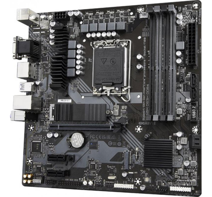 Материнська плата  Gigabyte B760M DS3H DDR4