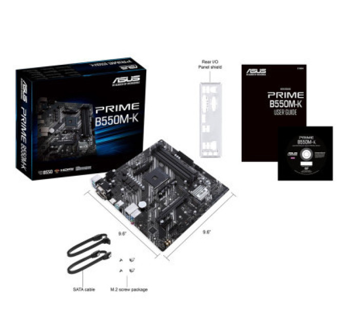 Материнська плата ASUS PRIME B550M-K