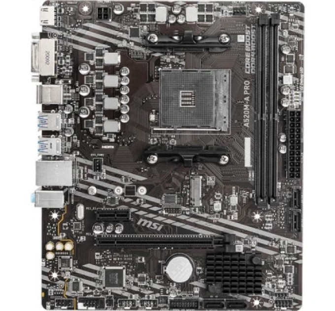 Материнська плата MSI A520M-A PRO