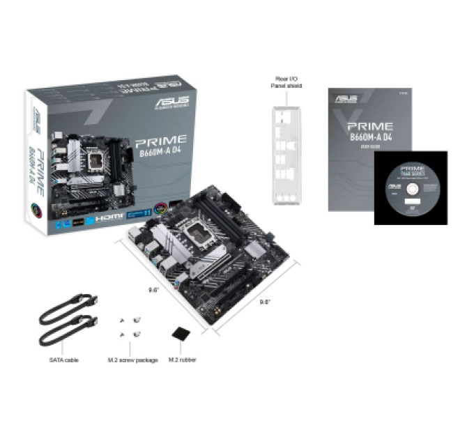 Материнська плата ASUS PRIME B660-PLUS D4