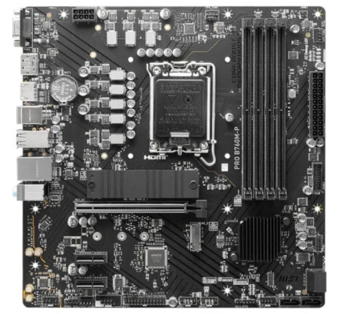 Материнська плата MSI PRO B760M-P