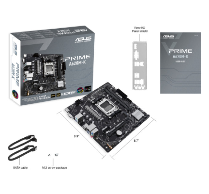 Материнська плата ASUS PRIME A620M-K