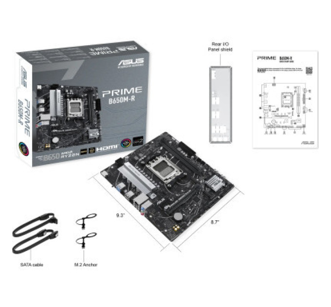 Материнська плата ASUS PRIME B650M-R