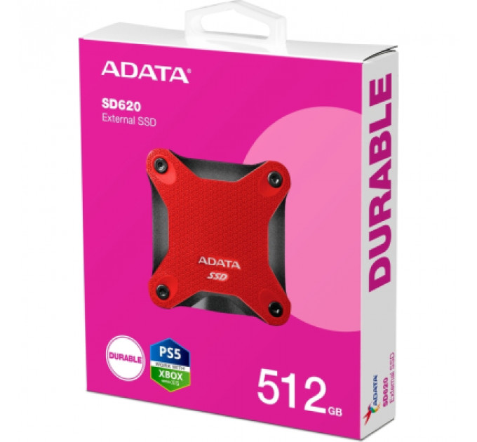 Накопичувач SSD USB 3.2 512GB SD620 ADATA (SD620-512GCRD)