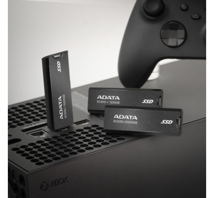 Накопичувач SSD USB 3.2 500GB SD610 ADATA (SC610-500G-CBK/RD)
