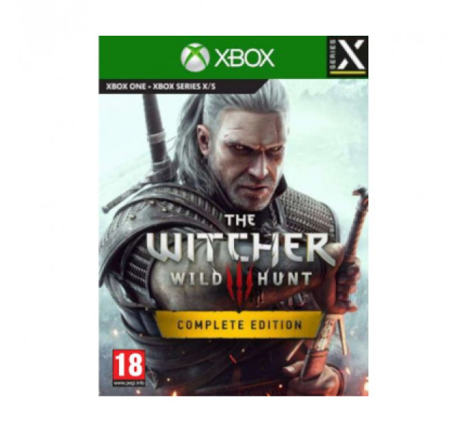 Гра Xbox The Witcher 3: Wild Hunt Complete Edition, BD диск (5902367641634)