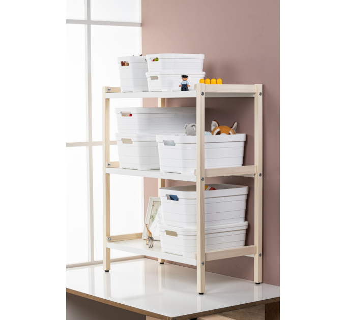 Кошик Idea Home 00639 Pyramid White 5 л (00639 White)
