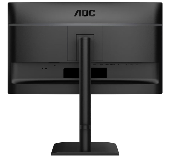 AOC Монiтор TFT AOC 23.8" 24E4CV IPS FHD 120Hz HDMI DP USB-C RJ-45 Pivot USB MM Black