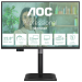 AOC Монiтор TFT AOC 23.8" 24P4CV PS FHD 120Hz HDMI DP USB-C RJ-45 Pivot USB MM Black