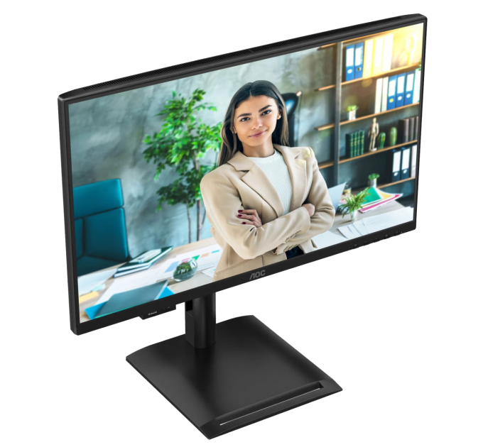 AOC Монiтор TFT AOC 23.8" 24P4CV PS FHD 120Hz HDMI DP USB-C RJ-45 Pivot USB MM Black