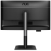AOC Монiтор TFT AOC 23.8" 24P4CV PS FHD 120Hz HDMI DP USB-C RJ-45 Pivot USB MM Black