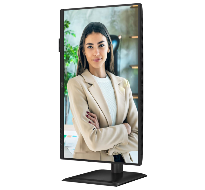 AOC Монiтор TFT AOC 23.8" 24P4U IPS FHD 120Hz VGA HDMI DP Pivot USB MM Black