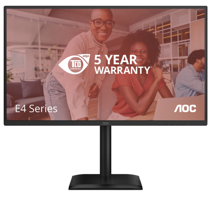 AOC Монiтор TFT AOC 27" Q27E4CV IPS QHD 120Hz HDMI DP USB-C RJ-45 Pivot USB MM