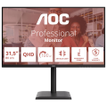 AOC Монiтор TFT AOC 31.5" Q32E4U IPS QHD 100Hz 2*HDMI DP Pivot USB MM Black