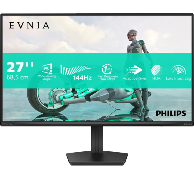 Монітор  Philips 27M2N3200NF, IPS, 144hz, HDMI, DP, темно-сірий