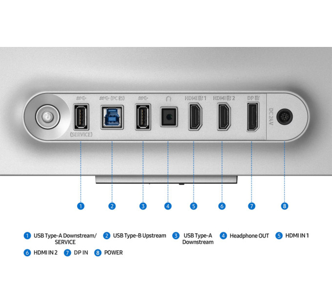 Samsung Монітор  Samsung 32" Odyssey G81SF HDMI, LS32FG812SIXUA