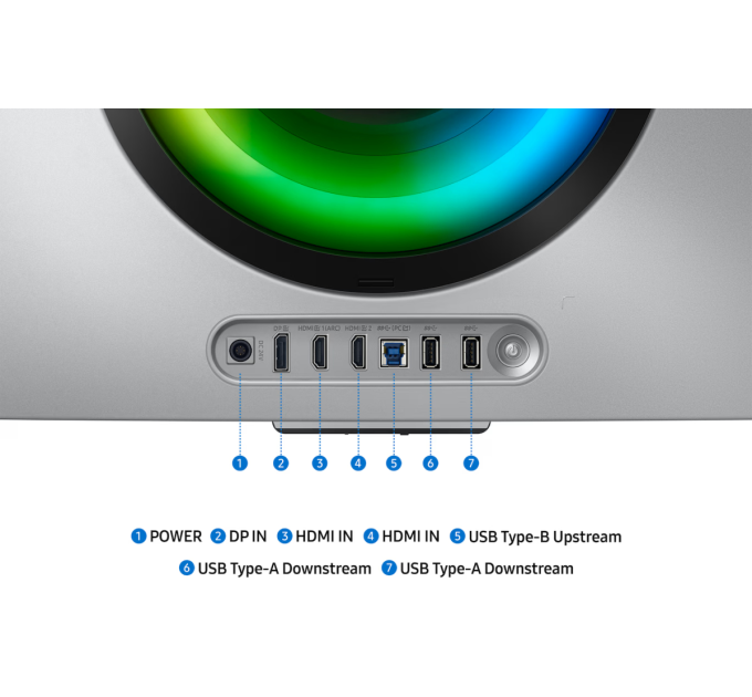 Samsung Монітор  Samsung Odyssey Gaming G85SD (LS34DG852SZXUA)