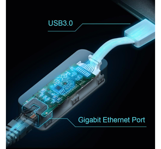 Мережеве обладнання, USB-ETH адаптер, UE300  TP-LINK