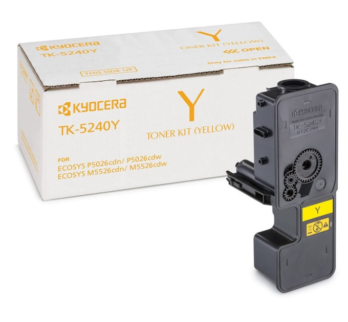 Kyocera Лазерний картридж Kyocera TK-5240Y Yellow 3K (1T02R7ANL0)