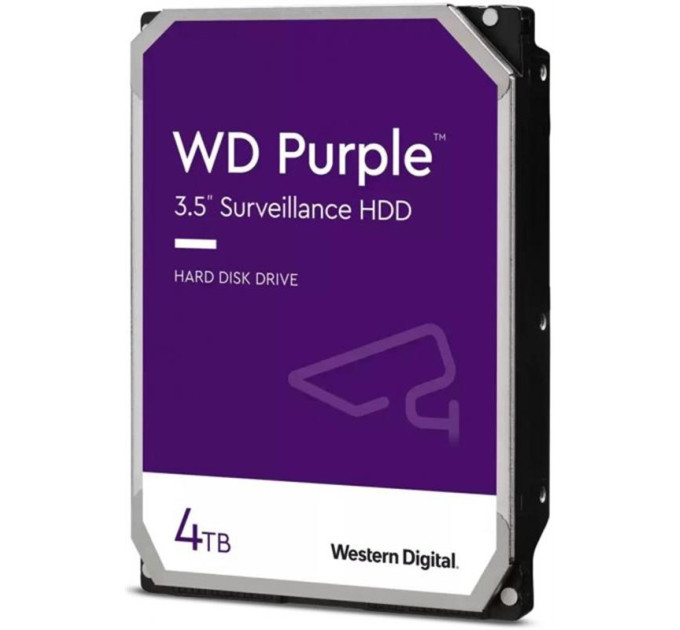 WD Накопичувач HDD SATA 4.0TB WD Purple 5400rpm 256MB (WD43PURZ)