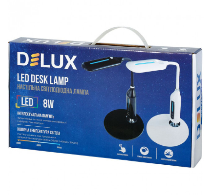 Настільна лампа Delux LED TF-510 8 Вт (90021194)