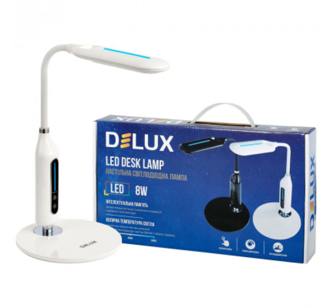 Настільна лампа Delux LED TF-510 8 Вт (90021194)