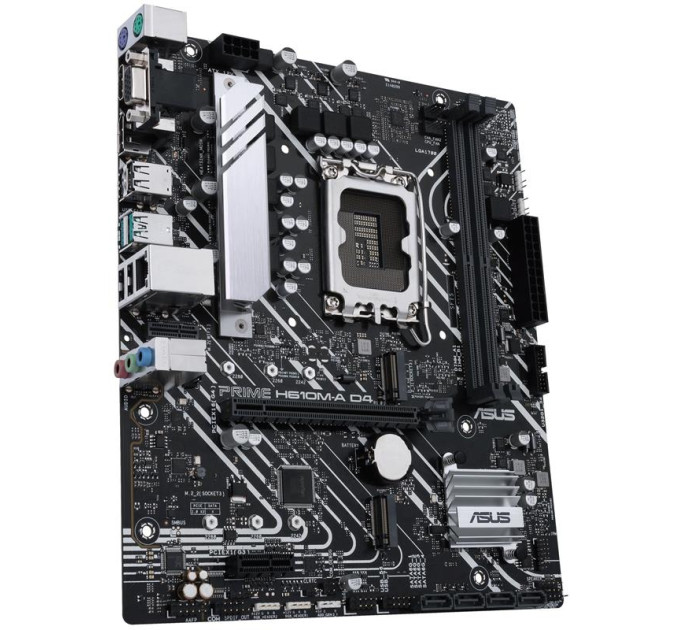 ASUS Материнська плата Asus Prime H610M-A D4-CSM Socket 1700