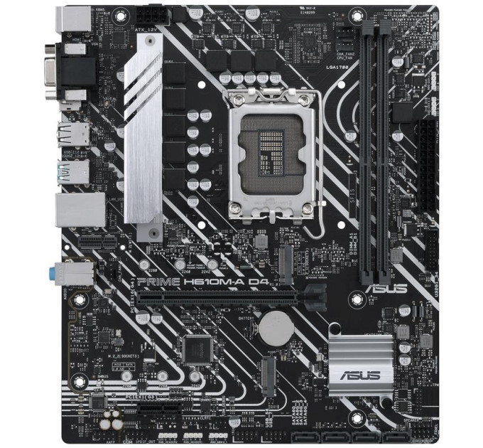 ASUS Материнська плата Asus Prime H610M-A D4-CSM Socket 1700