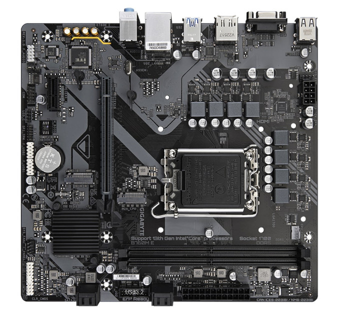 GIGABYTE Материнська плата Gigabyte B760M E Socket 1700
