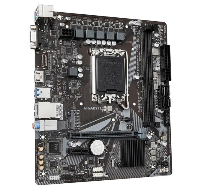 GIGABYTE Материнська плата Gigabyte H610M H V2 Socket 1700