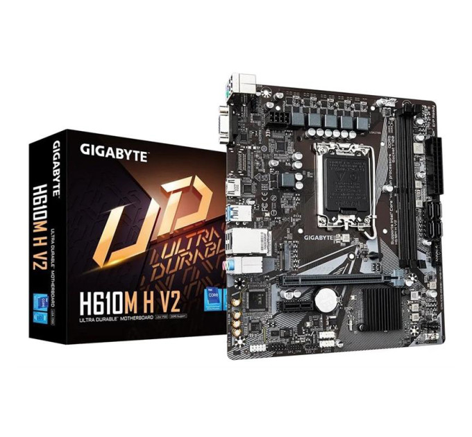 GIGABYTE Материнська плата Gigabyte H610M H V2 Socket 1700