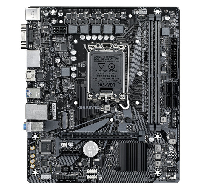 GIGABYTE Материнська плата Gigabyte H610M S2H V3 DDR4 Socket 1700