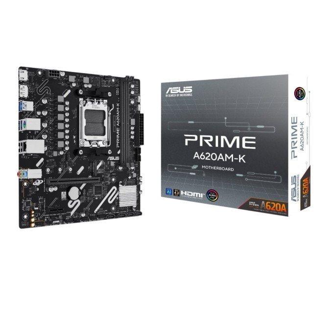 ASUS Материнська плата Asus Prime A620AM-K Socket AM5
