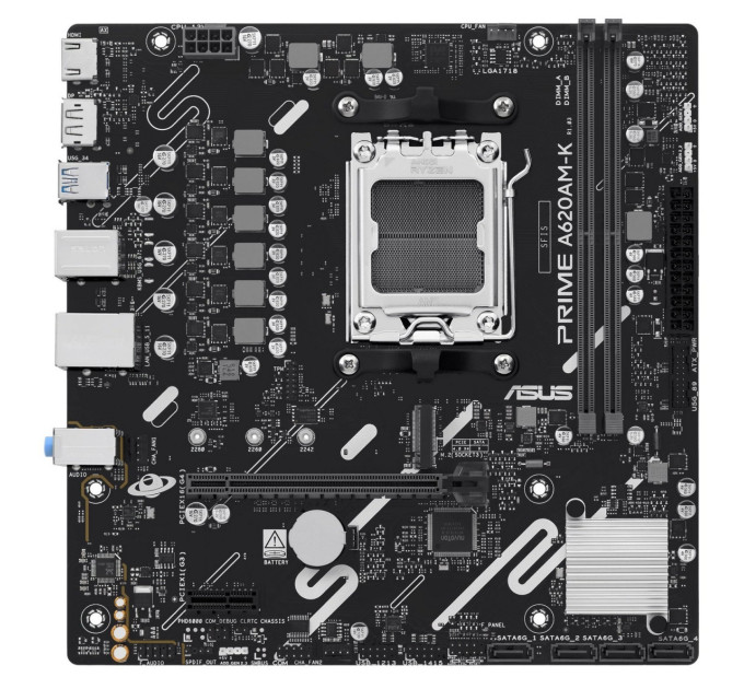 ASUS Материнська плата Asus Prime A620AM-K Socket AM5