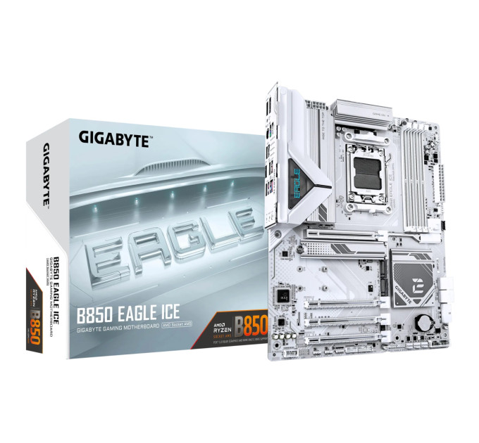 GIGABYTE Материнська плата Gigabyte B850 Eagle Ice Socket AM5