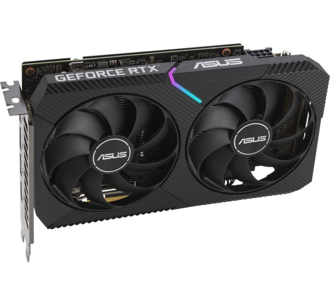 ASUS Відеокарта GF RTX 3060 12GB GDDR6 Dual OC V2 Asus (DUAL-RTX3060-O12G-V2) (LHR)