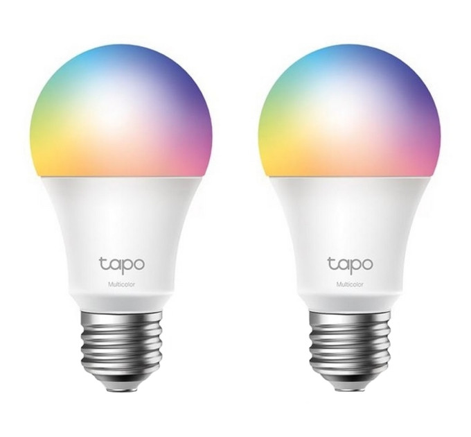 Лампа розумна TP-Link Tapo L530E 8.7W 2500К-6500К E27 2 шт.