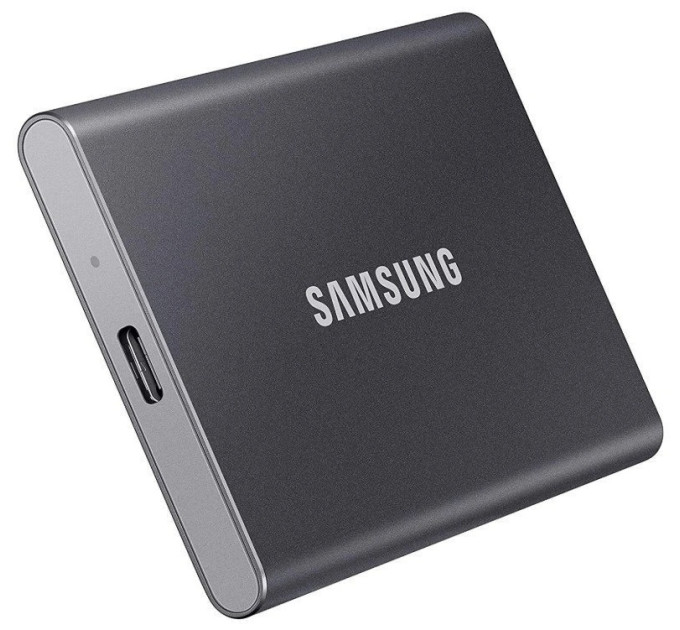 Samsung Накопичувач зовнішній SSD 1TB Samsung T7 Titan Gray (MU-PC1T0T/WW)