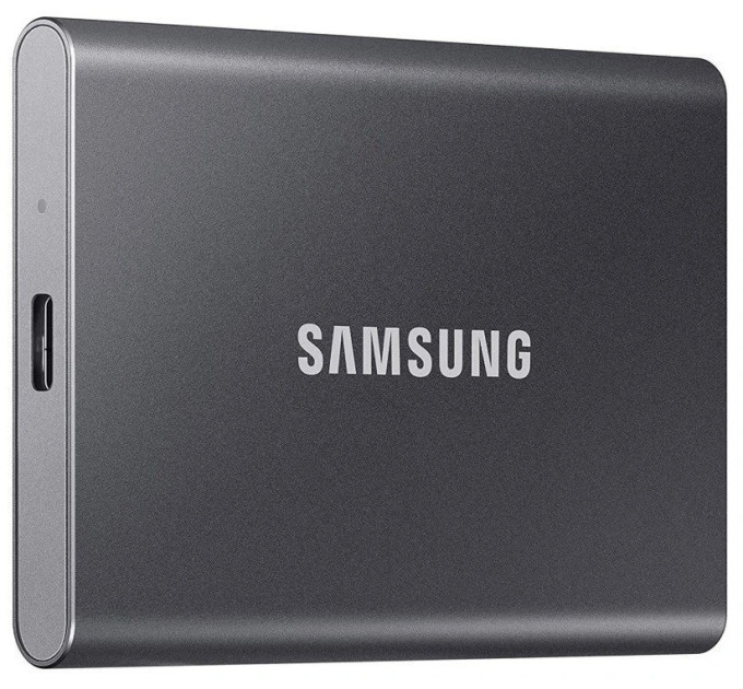 Samsung Накопичувач зовнішній SSD 1TB Samsung T7 Titan Gray (MU-PC1T0T/WW)