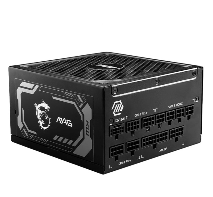 Блок живлення MSI MAG A1250GL PCIE5 1250W